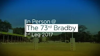 In Person @ the 73rd Bradby Shield 1st Leg