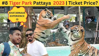 Tiger Park  😱  Pattaya 2023 | Full Detail Vlog | Ticket Cost