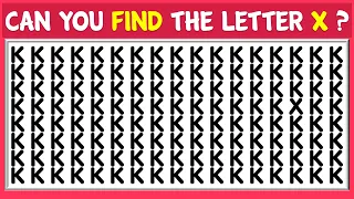 【Easy, Medium, Hard Levels】Can you Find the Odd Letter in 15 seconds?#70