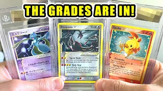 *IS MY RAYQUAZA POKEMON CARD $20,000?!* My BGS Graded Cards Are Back!