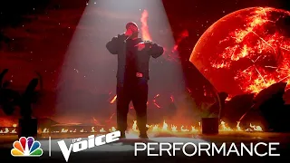 Special Guest Masked Wolf Performs "Astronaut in the Ocean" - The Voice Live Top 9 Results 2021
