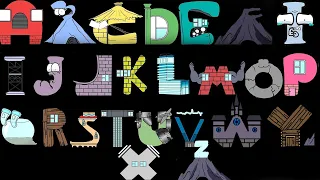 Alphabet Reverse Plush toy (All Letter..) BUT THEY HOUSES 3