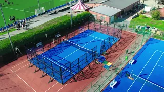 INSTANTPADEL ..Introducing the unique modular easy to install padel court for indoors and outdoors