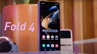 Первый обзор Samsung Galaxy Z Fold 4 Первое впечатление о Smsung Galaxy Fold 4 samsung unpacked 2022