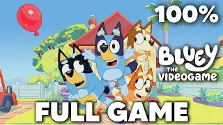 Bluey The Videogame 100% Gameplay Walkthrough (Full Game) All Stickers & Collectibles