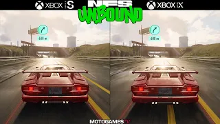 Need for Speed Unbound - Xbox Series S vs Xbox Series X Graphics and Performance Comparison