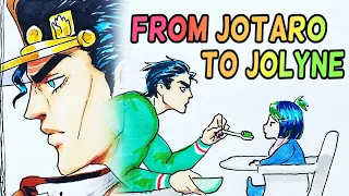 From Jotaro To Jolyne - (JJBA Comic Dub)