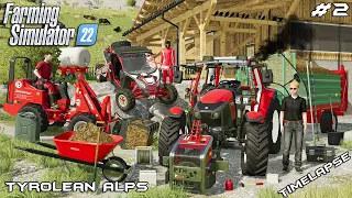 Spreading MANURE on MEADOWS and driving CAN AM X3 | Tyrolean Alps | Farming Simulator 22 | Episode 2