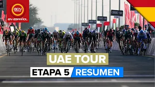 Resumen UAE Tour 2023 | Etapa 5