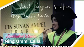 SAMBUTAN WISUDA NING UMMI LAILA | UIN SUNAN AMPEL SURABAYA