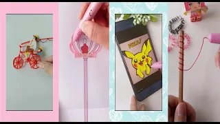 [3D pen] 오토바이 만들기 3D printing with Pencil Art 🚲 do you like it 👑 funny videos