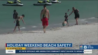 Clearwater Beach lifeguards prepare for a busy holiday weekend