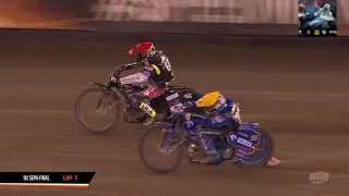 Speedway Grand Prix w Toruniu Bieg decydujący o  Mistrzostwie Świata Bartosza Zmarzlika