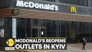 McDonald's outlets reopen in Kyiv for delivery services only | Russia-Ukraine Conflict Update | WION