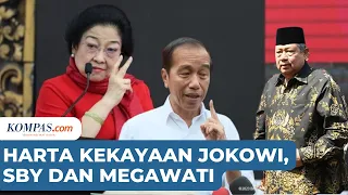 Segini Harta Kekayaan Jokowi, SBY, dan Megawati