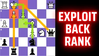 Understanding Back Rank Checkmates | How to Spot & Exploit Back Rank Weaknesses?