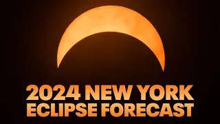 2024 solar eclipse forecast for New York