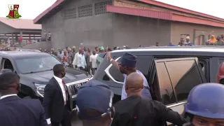 Gov Seyi Makinde Gov Ahmadu Fintiri Visit the Central Abattoir, Amosun Village, Ibadan 26/01/2022