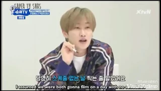 (Super TV) Eunhyuk bare face make everyone furious. Lee Donghae "Hyung,I don't think I can do D&E"