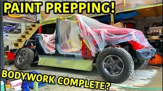 Rebuilding A Wrecked 2020 Jeep Gladiator Rubicon Part 6