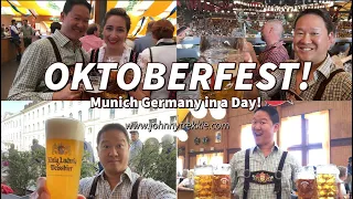 Oktoberfest! Munich Germany in a Day! Prost!