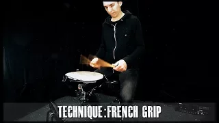 JamesPayneDrums.com - French Grip (Finger Technique) drum lesson preview