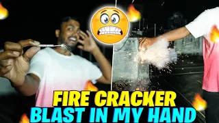 Testing Fire Cracker In Hand Biggest Diwali Crackers Blast 😱 Diwali 2022 Stash 💥
