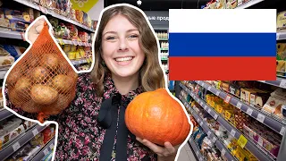 RUSSIAN SUPERMARKET in MOSCOW | cost of living abroad