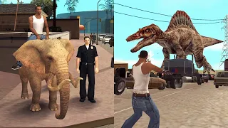 10 Most Bizarre Mods and Funny Cheats for GTA San Andreas