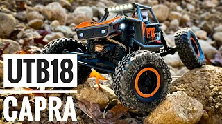 Axial UTB18 Capra - 1/18 Scale Trail Buggy - Review, Crawl Footage & More!!