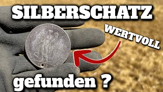 Brutale silber Münzen gefunden - Liegt hier ein SILBER Schatz ? / Schatzsuche Sondeln Metalldetektor