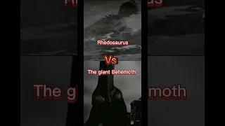 Rhedosaurus vs the giant behemoth (rematch and requested) #short