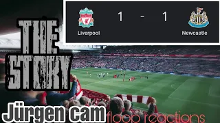90 seconds story : Liverpool 1-1 Newcastle United.| jürgen kloop reactions.