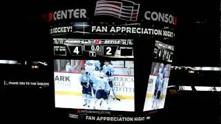 Penguins Scoreboard Video  4.5.11