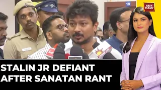 Watch: Udhayanidhi Stalin Faces Fire After His Recent Remarks Against Sanatana Dharma