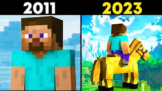 Minecraft 2011 - 2023 | Evolution Of Minecraft: in HINDI