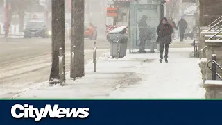 Fourth winter storm in three weeks hits Toronto