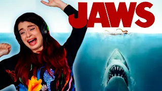 FINALLY watched JAWS & BY MYSELF TOO! (many dummies in this) First time watching reaction & review