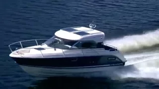 Aquador 23 HT - Кабинный катер с хардтопом и открытой рубкой для моря