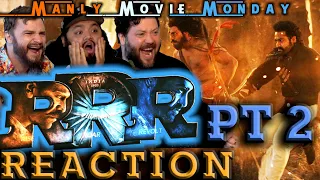 An EPIC, Powerful Conclusion! // RRR (2022) Part 2 REACTION! // Manly Movie Mondays