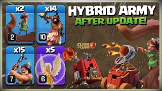 After Update! How To use TH13 Hybrid | Hog Miner Attack Strategy | Th 13 QC Hybrid Clash of Clans