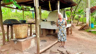 Segunda parte # Dona Olinpia criou 15 filhos no sítio e está nesta vitalidade e ama viver no sítio…