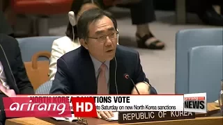 UN Security Council expected to vote Saturday on new North Korea sanctions