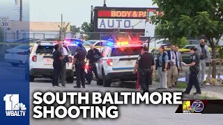 Police: 1 dead, 1 injured in shooting in south Baltimore