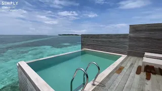 Jawakara Islands Maldives Mabin Water Pool Villa Room Tour