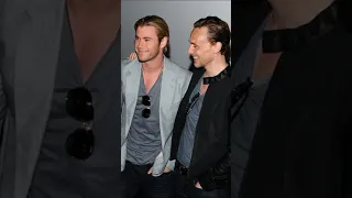 Chris Hemsworth and Tom Hiddleston