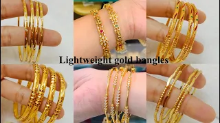 5 Grams gold bangle designs with price | Simple  Gold Bangles Designs 2023