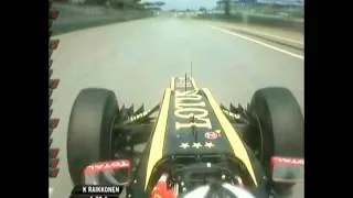 Kimi Raikkonen onboard Sepang FP2 2012