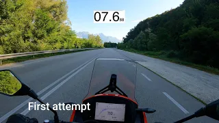 Moto Morini X-Cape Acceleration 0-100 km/h Test 🏍️