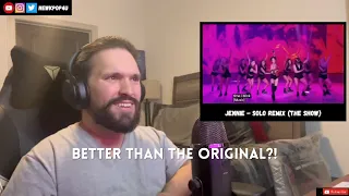 Music Producer Reacts To JENNIE - SOLO Remix (THE SHOW)